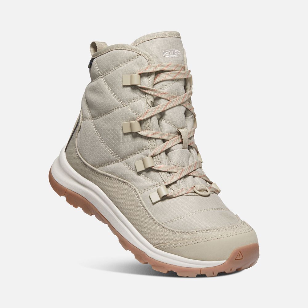 Botas de Invierno Keen Mexico Blancos - Mujer Terradora Ii Waterproof - ST4201936